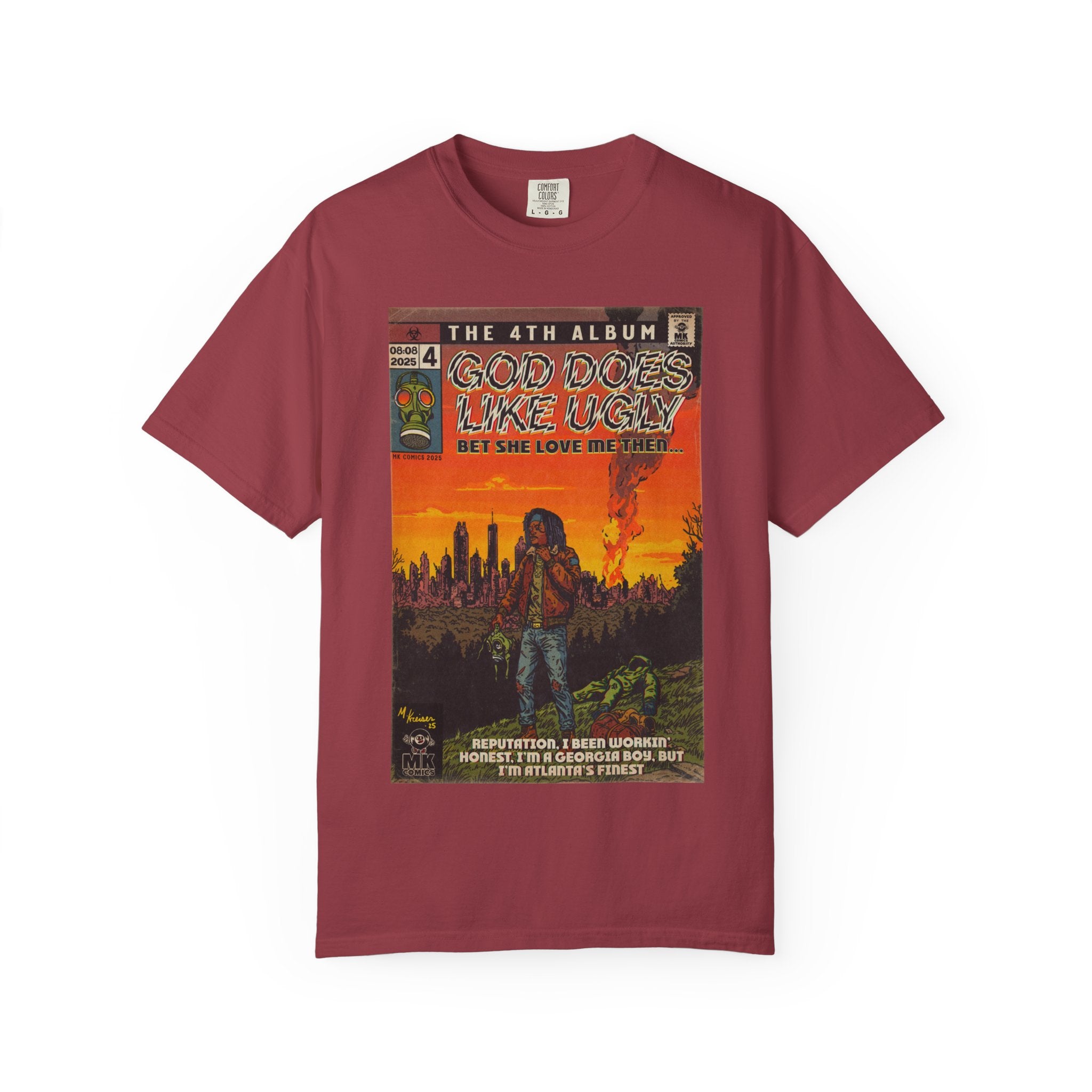 God Does Like Ugly - Unisex Garment-Dyed T-shirt