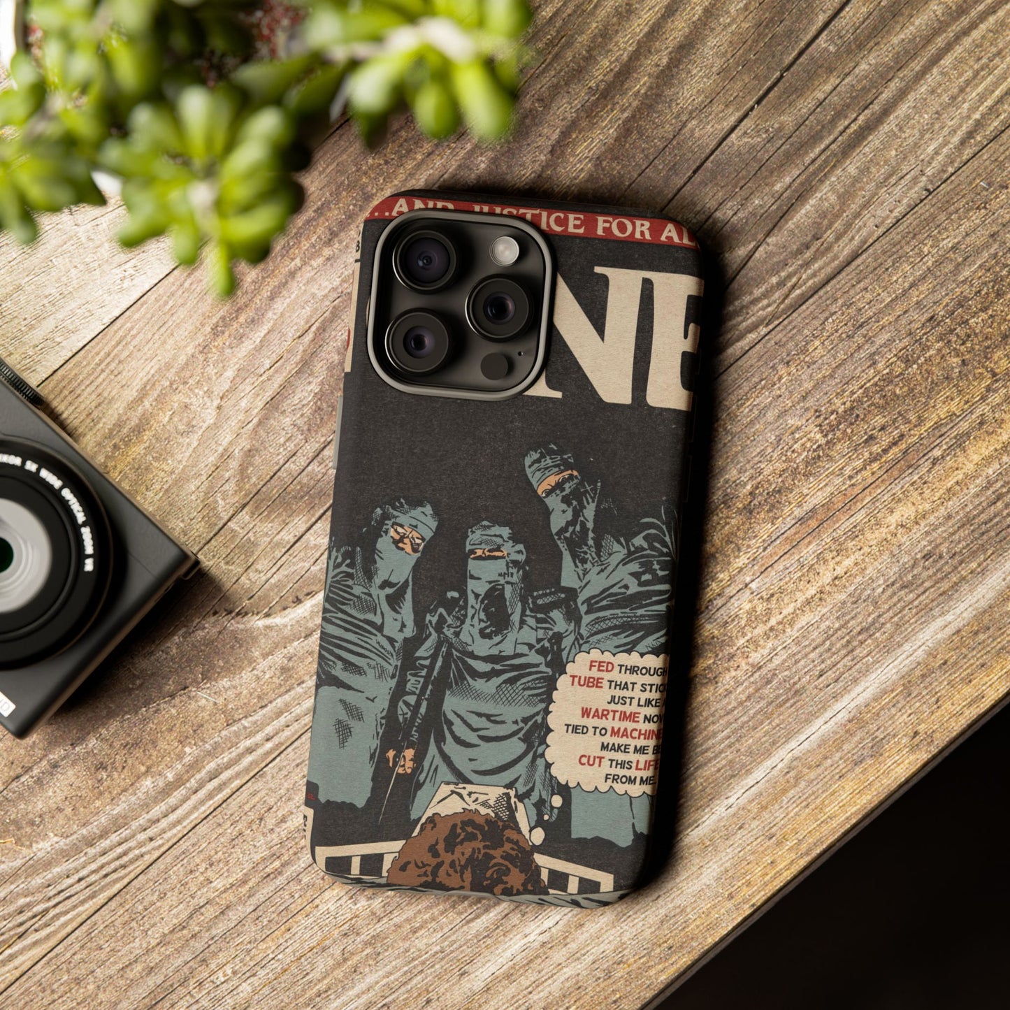 Metallica- One - Johnny Got His Gun Comic Book Art - Tough Phone Cases