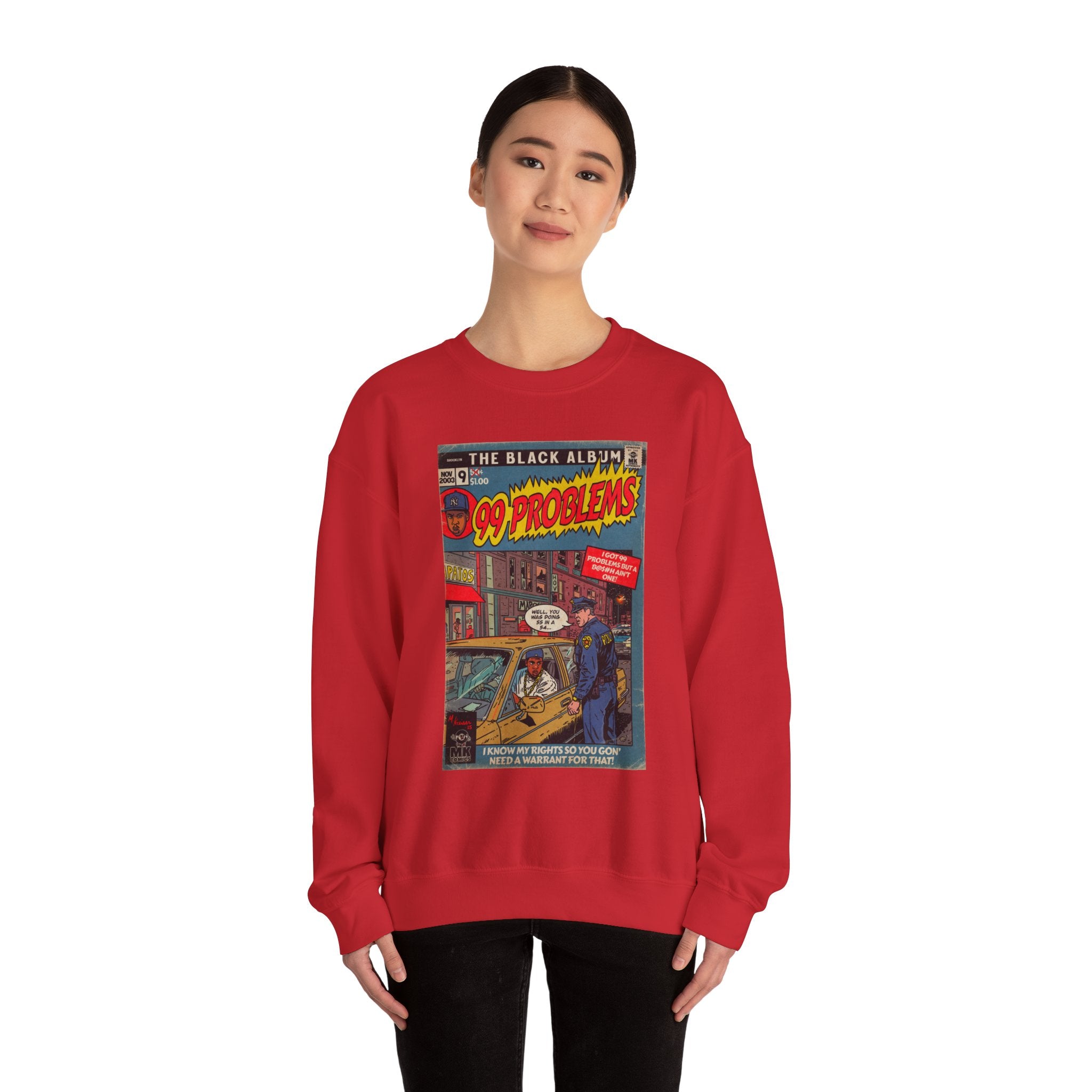 99 Problems - Unisex Heavy Blend™ Crewneck Sweatshirt
