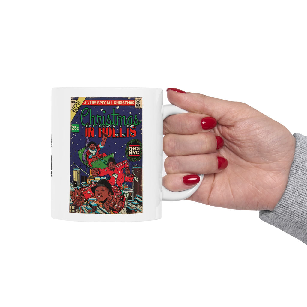 Christmas in Hollis - Ceramic Mug, (11oz, 15oz)