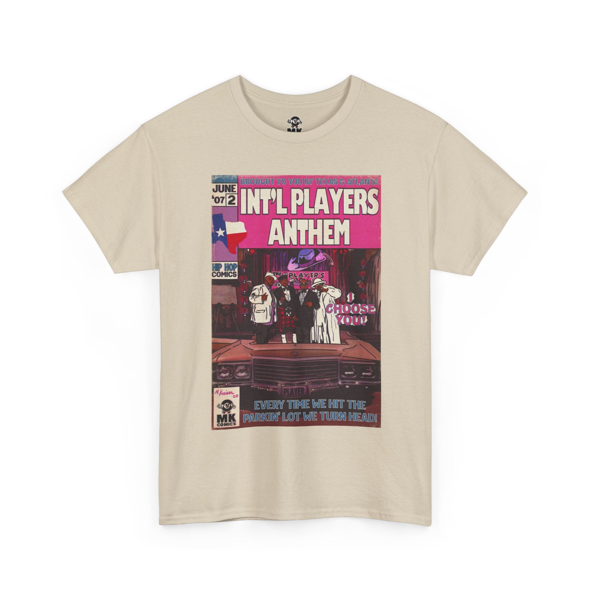 Int'l Players Anthem - MK Classic - Unisex Heavy Cotton Tee