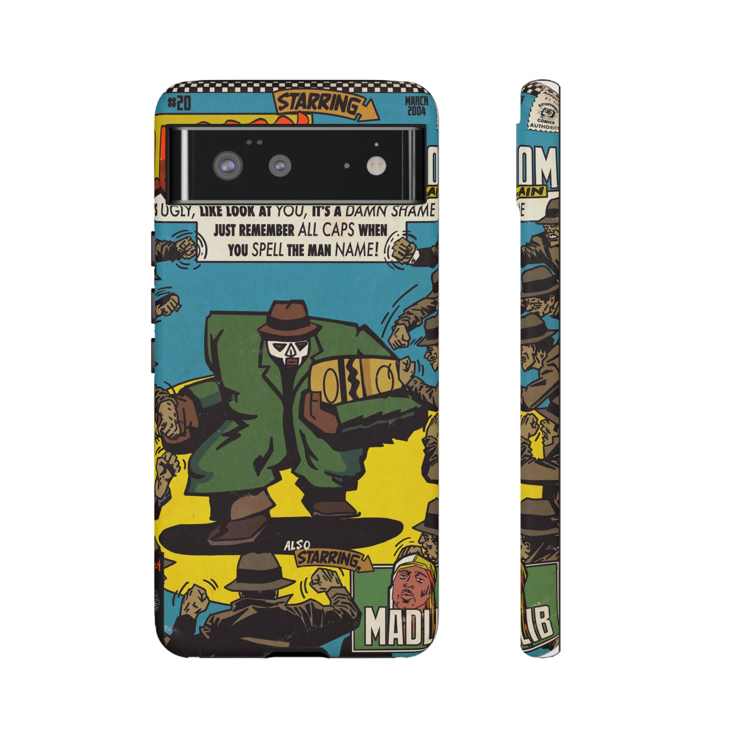 MF DOOM - All Caps - Tough Phone Cases