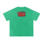 Johnny P's Caddy - Snow Washed Oversized Cotton T-Shirt