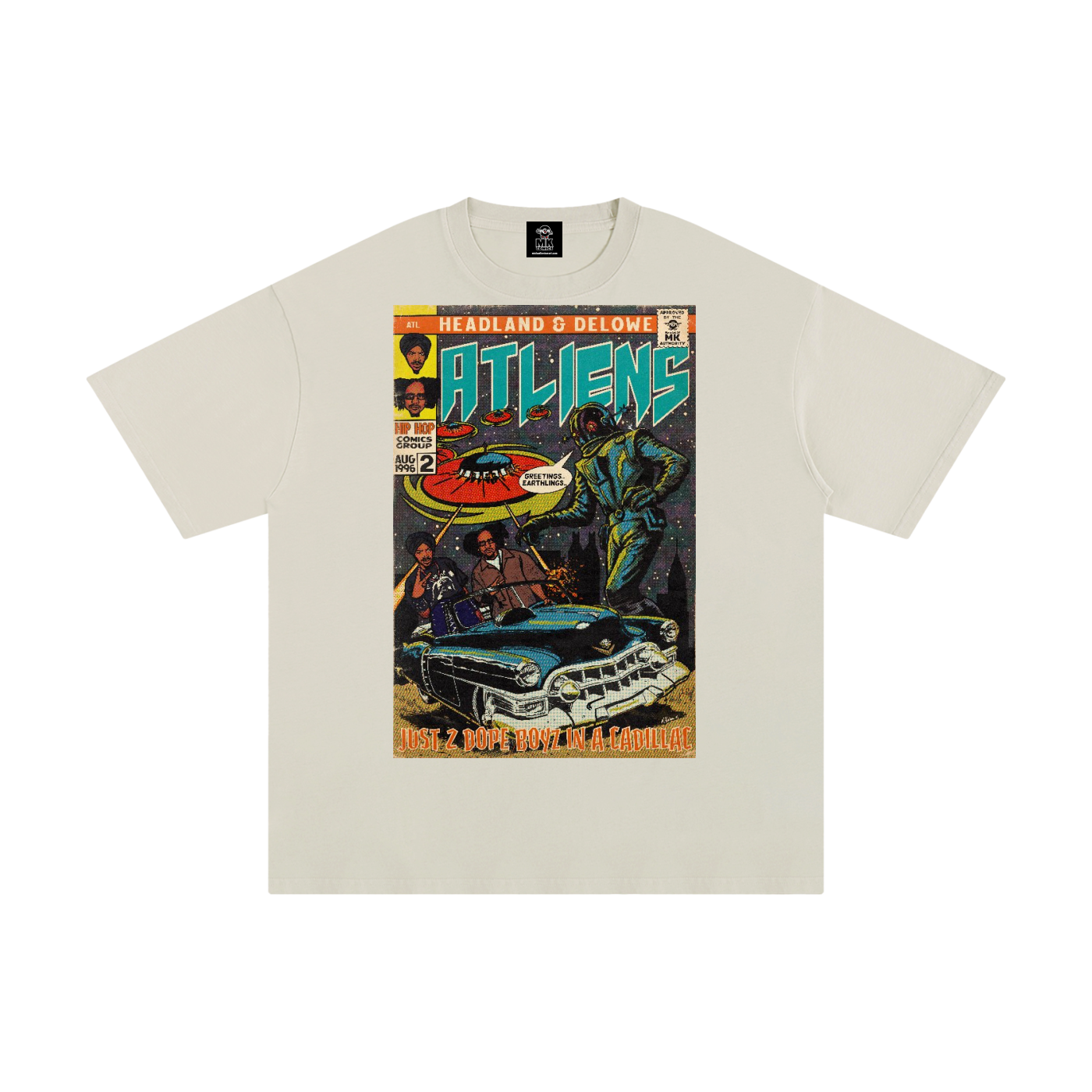 ATLiens - MK Classics - Unisex Pure Cotton T-Shirt