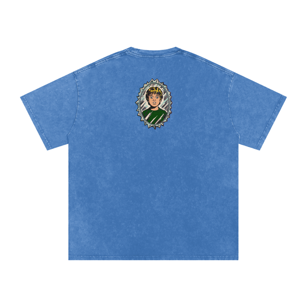 Tommy - Snow Washed Oversized Cotton T-Shirt