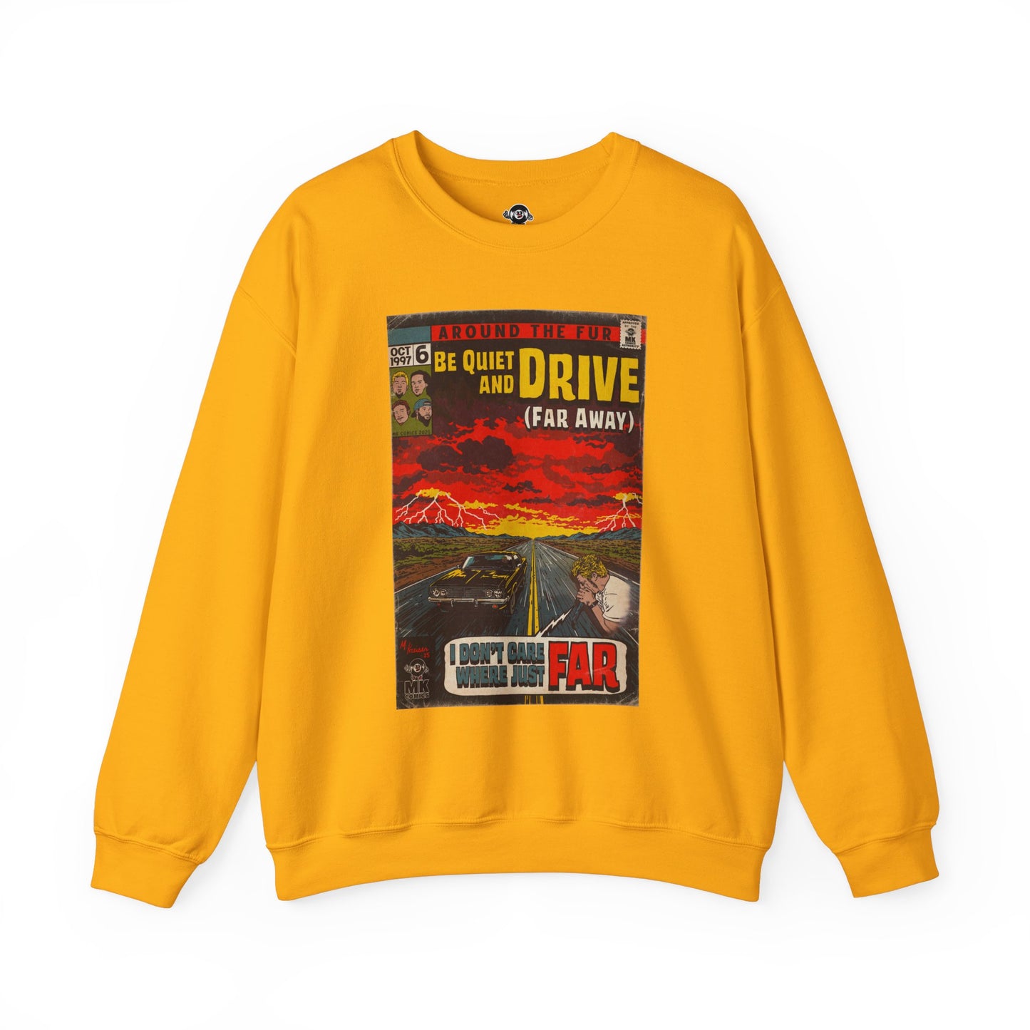 Be Quiet and Drive - Unisex Heavy Blend™ Crewneck Sweatshirt