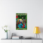 Black Star - Hip Hop Comic -Matte Vertical Posters