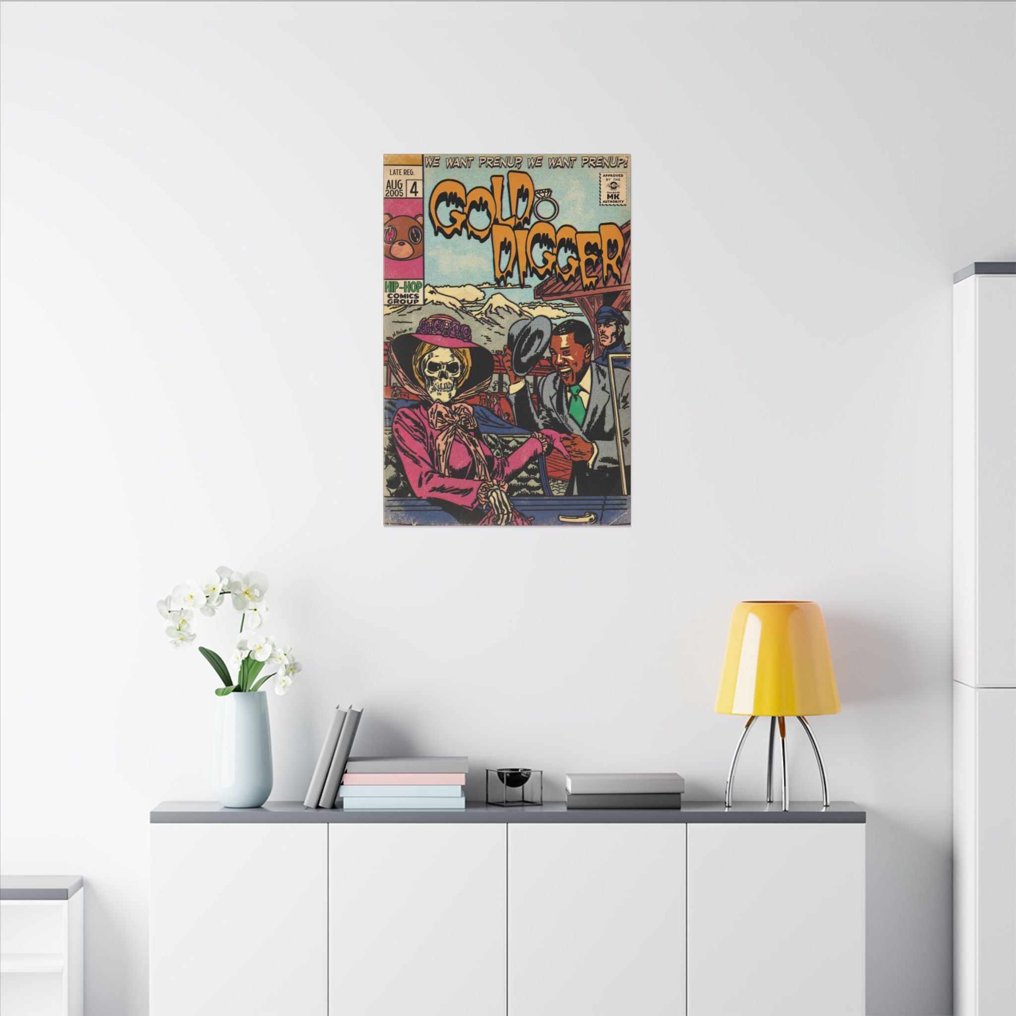 Gold Digger - Matte Canvas, Stretched, 0.75" (Multi-Size)