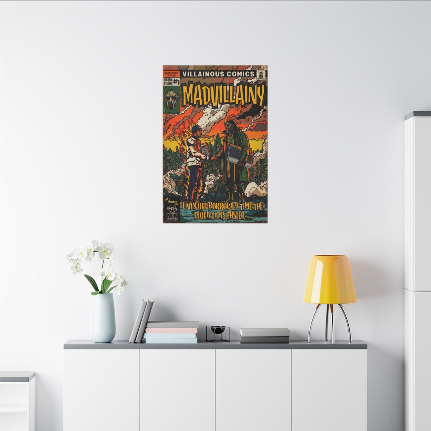 Madvillainy - Matte Canvas, Stretched, 0.75" (Multi-Size)