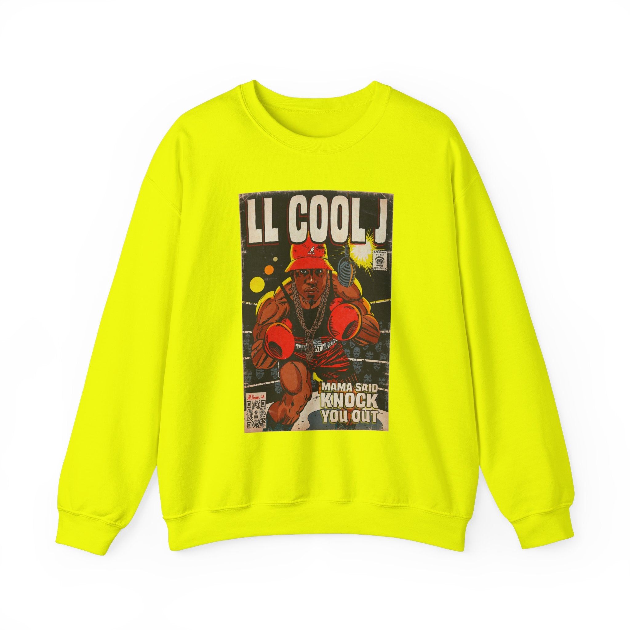 Mama Said Knock You Out - Unisex Heavy Blend™ Crewneck Sweatshirt