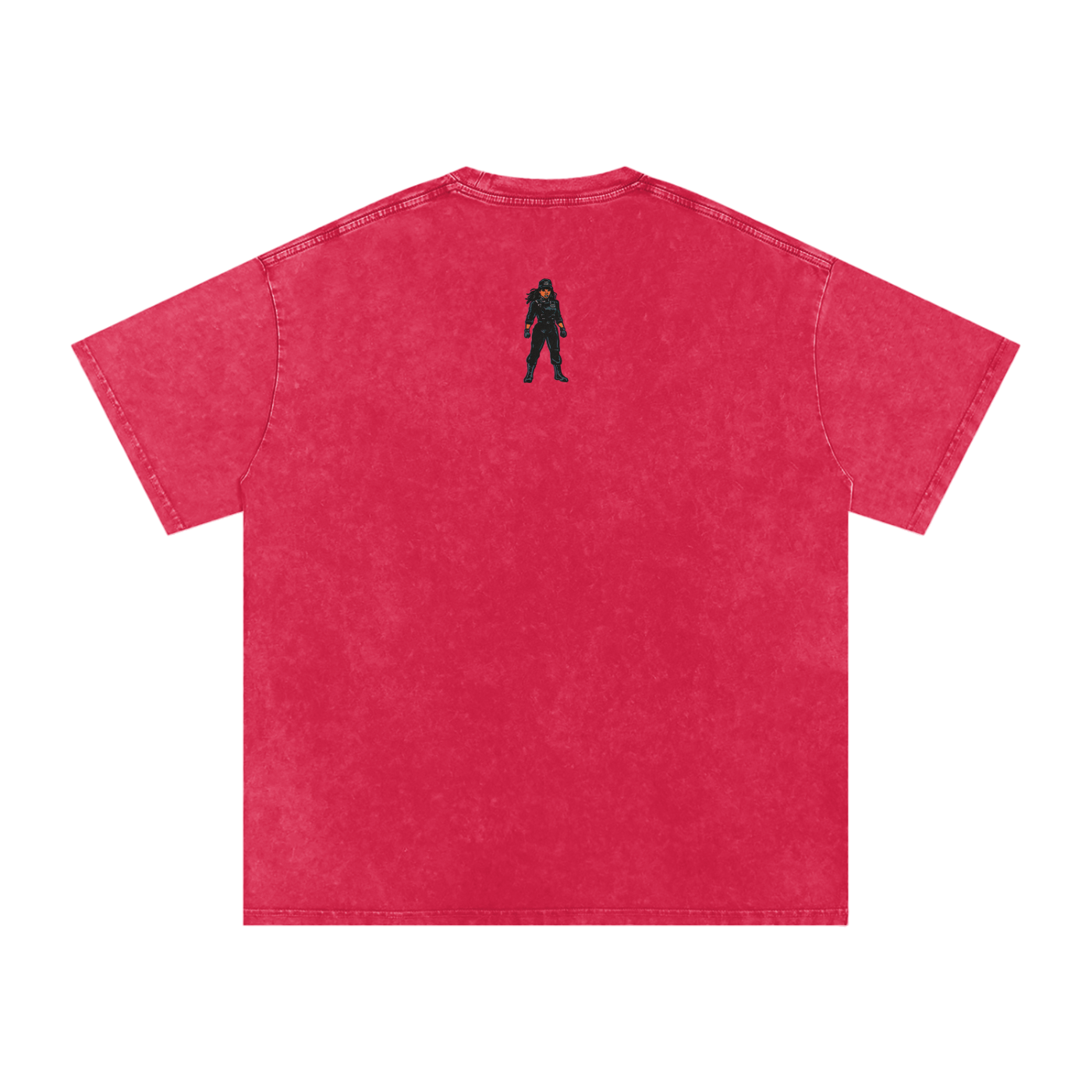 Rhythm Nation - Snow Washed Oversized Cotton T-Shirt