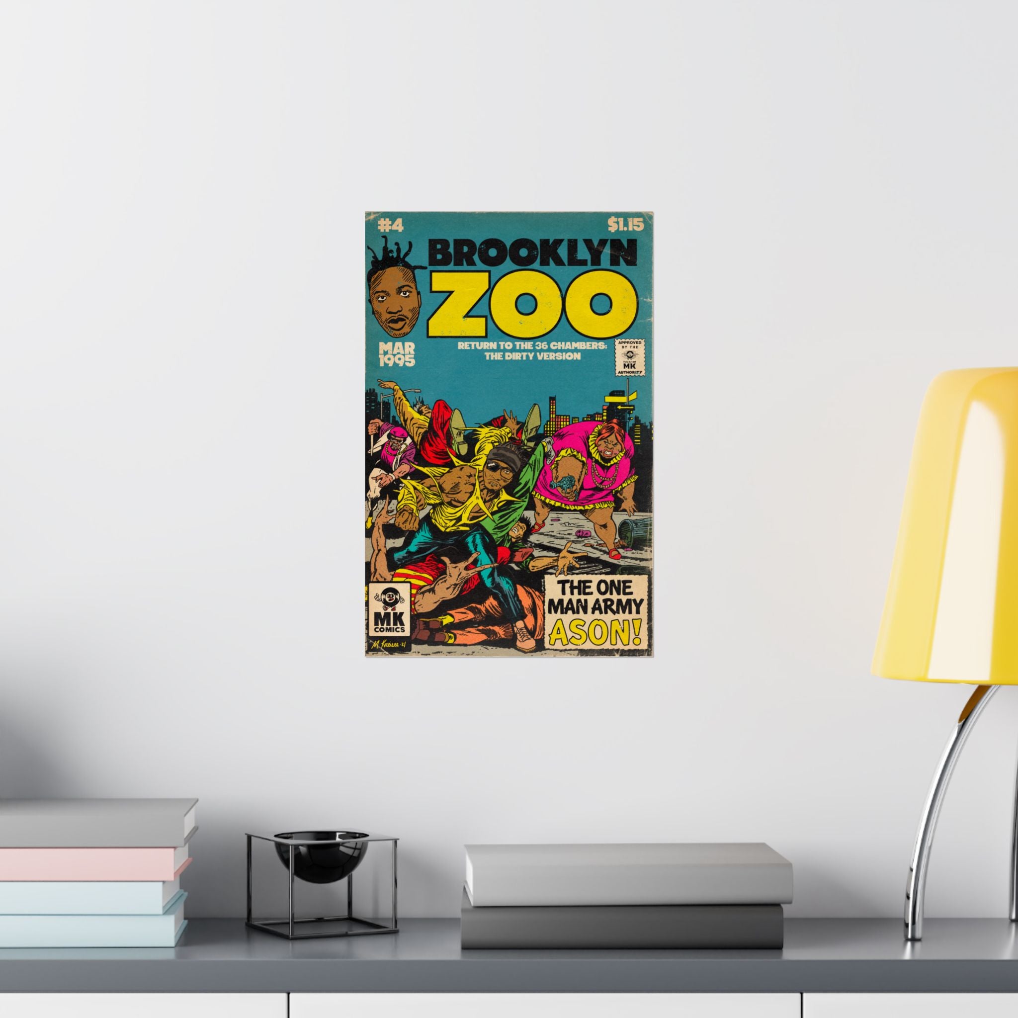 Brooklyn Zoo - Vertical Matte Poster