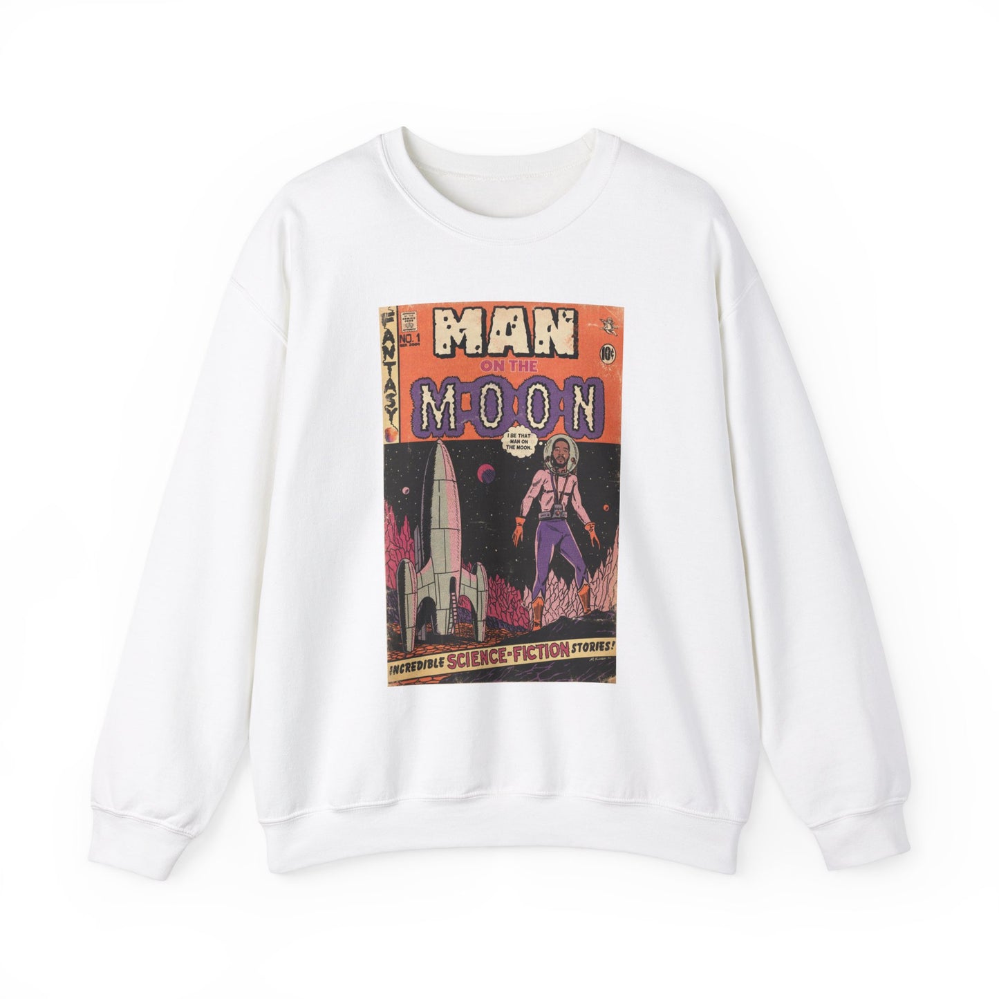 Kid Cudi - Man on the Moon - Unisex Heavy Blend™ Crewneck Sweatshirt