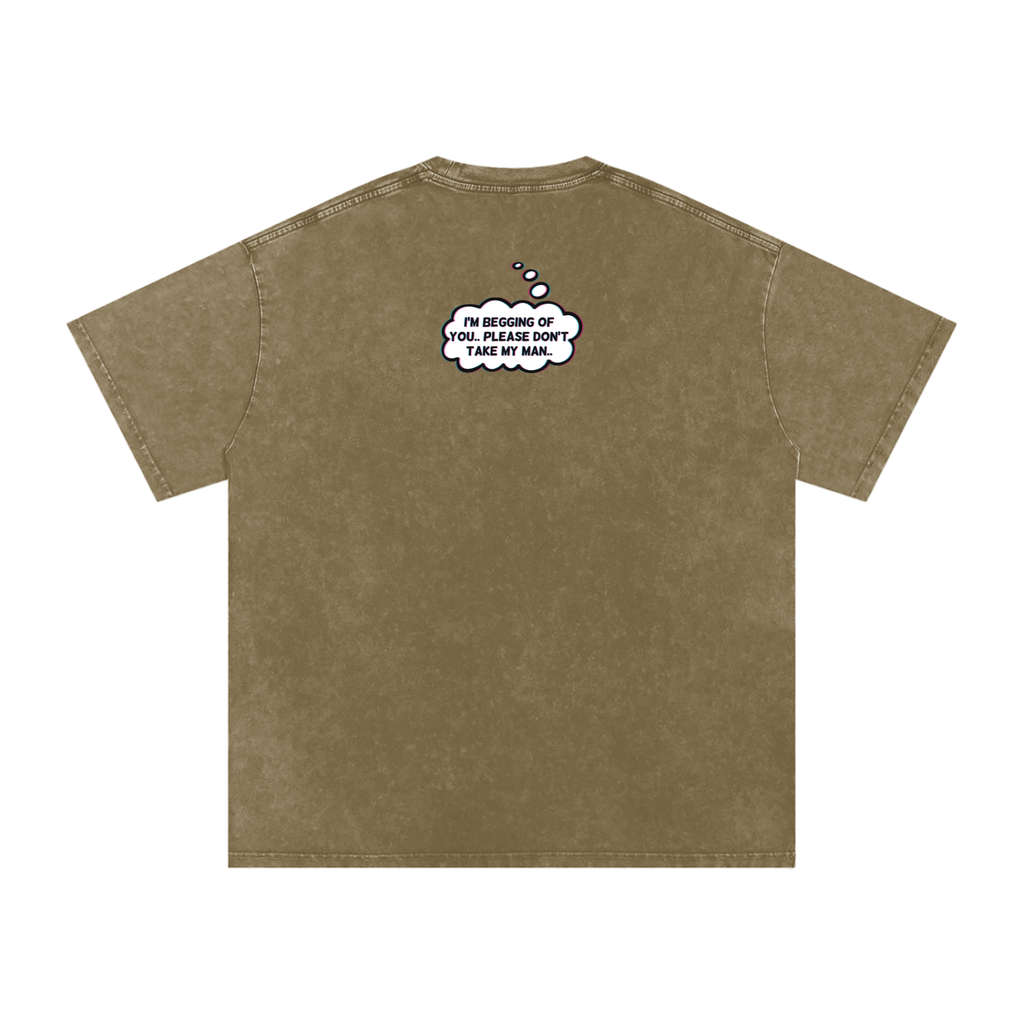 Jolene - Snow Washed Oversized Cotton T-Shirt