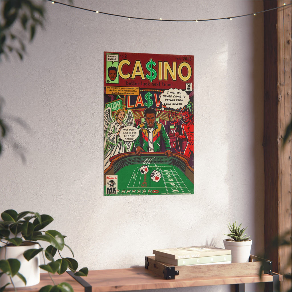 Casino - Matte Vertical Posters
