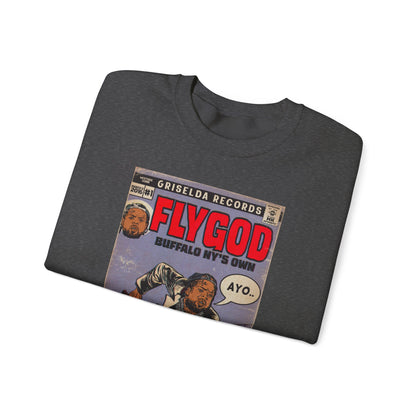 Flygod - Unisex Heavy Blend™ Crewneck Sweatshirt