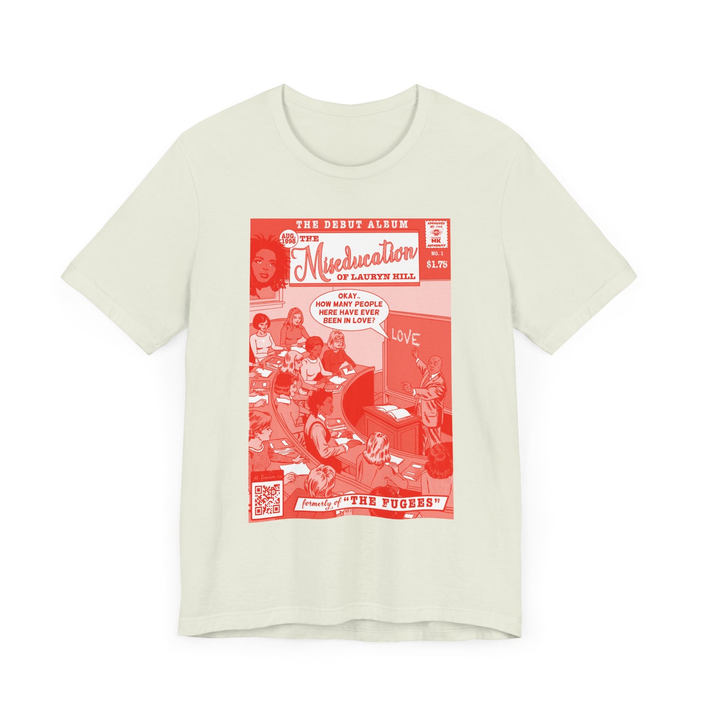 The Miseducation of Lauryn Hill.. - RED VARIANT - Unisex Jersey Short Sleeve Tee