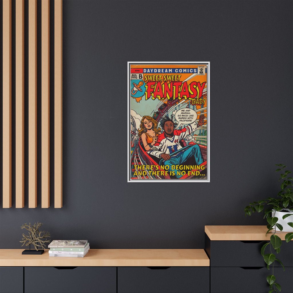 Fantasy Remix - Matte Canvas, Framed (Multi-color)