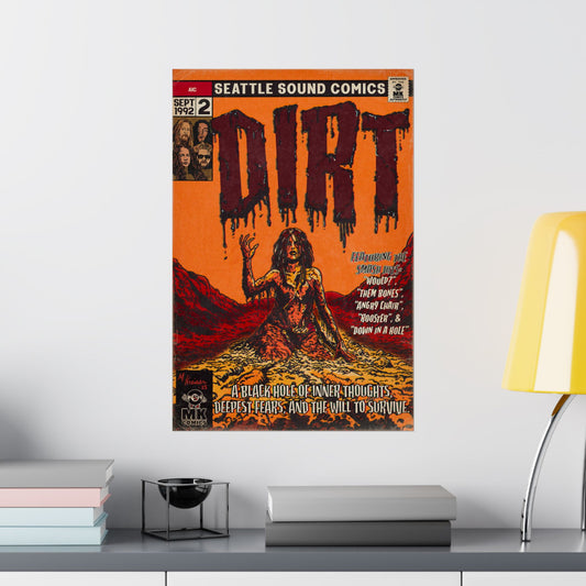 Dirt - Matte Vertical Posters