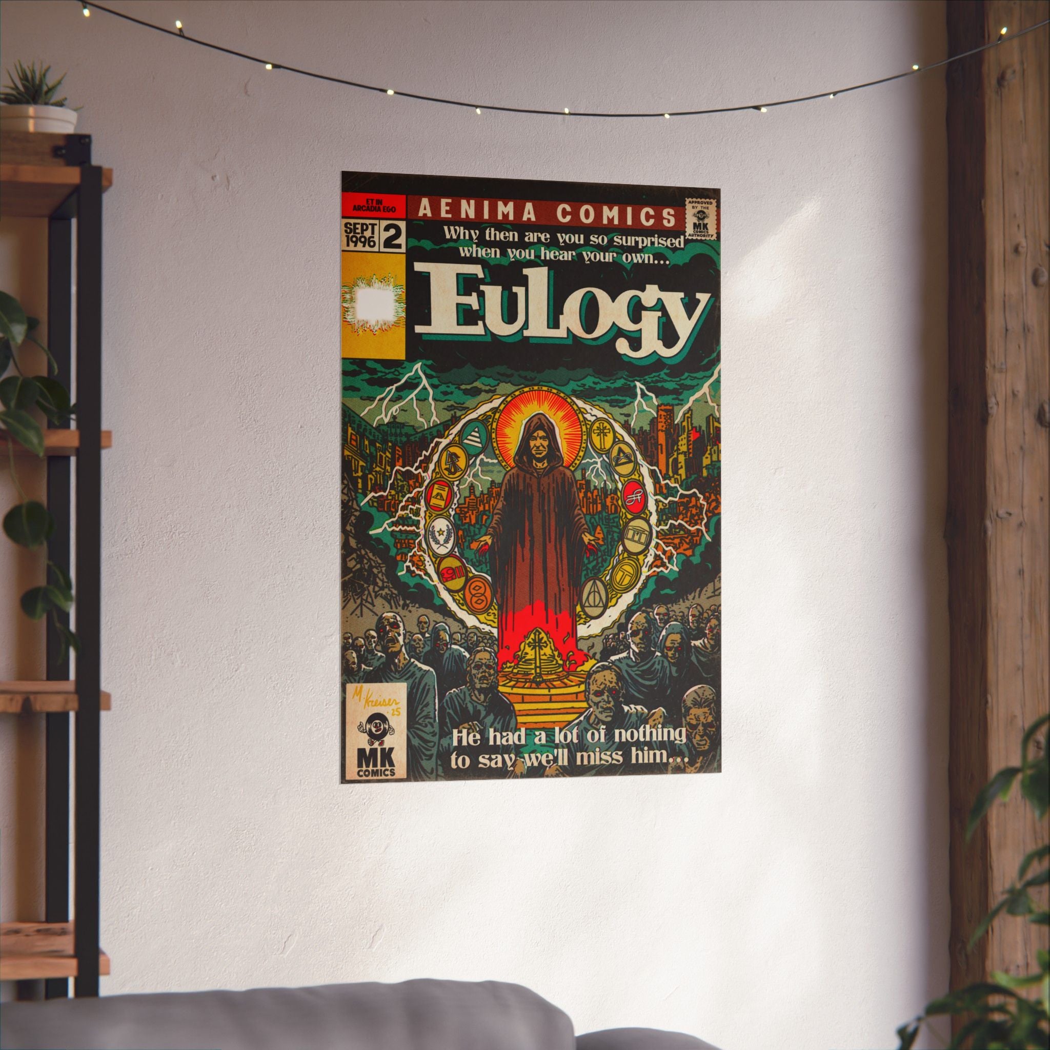 Eulogy - Matte Vertical Posters