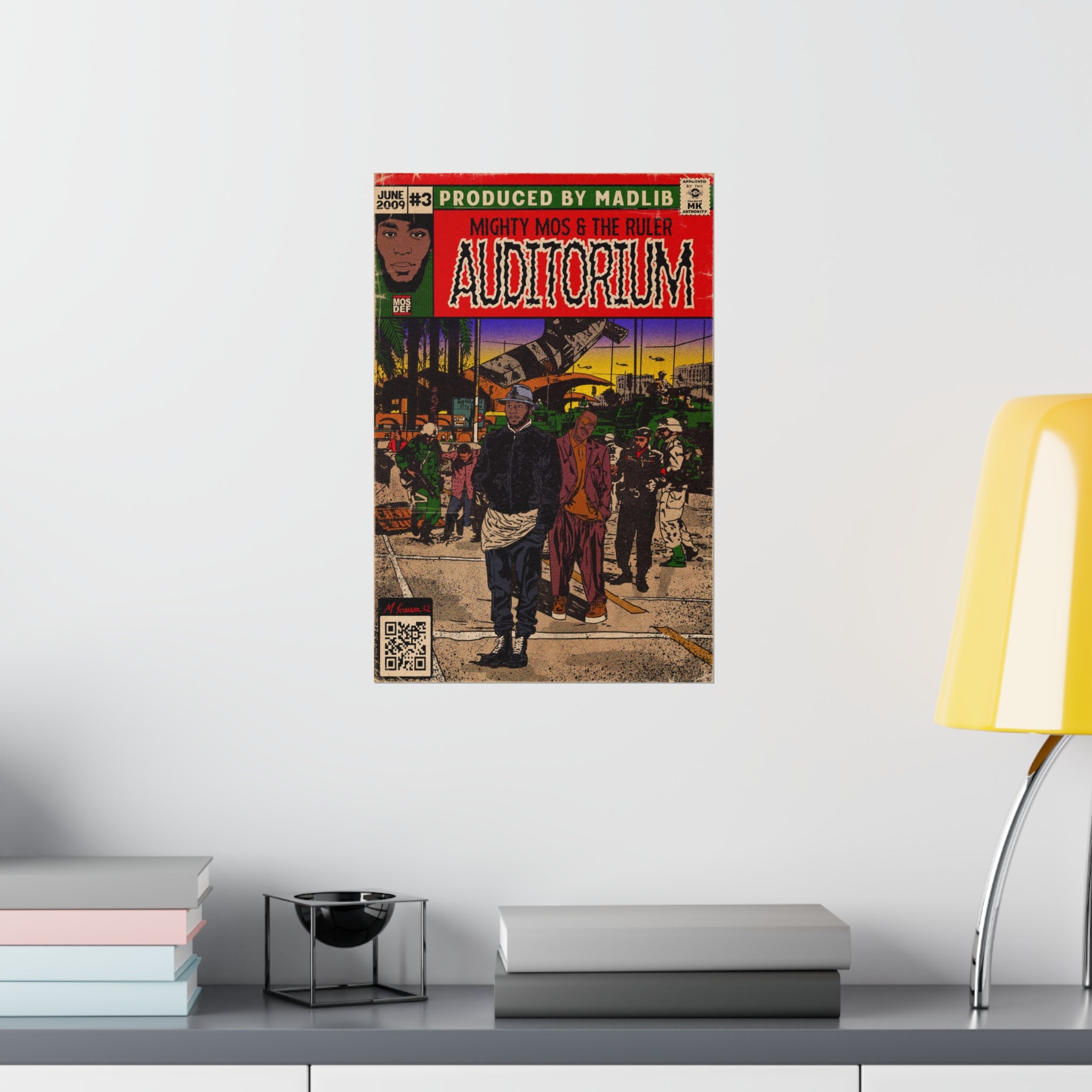 Auditorium- Vertical Matte Poster