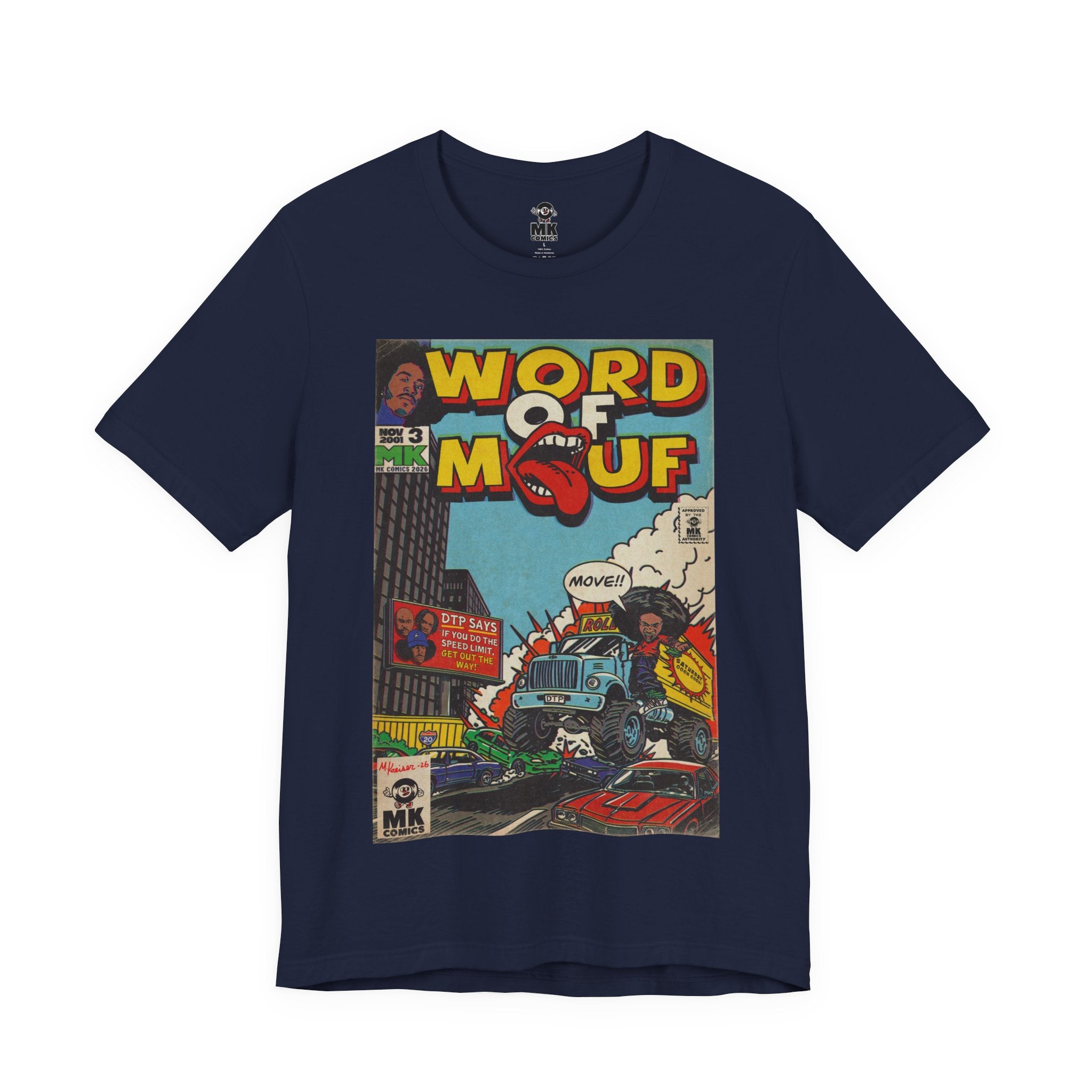 Word of Mouf - Unisex Jersey Short Sleeve Tee