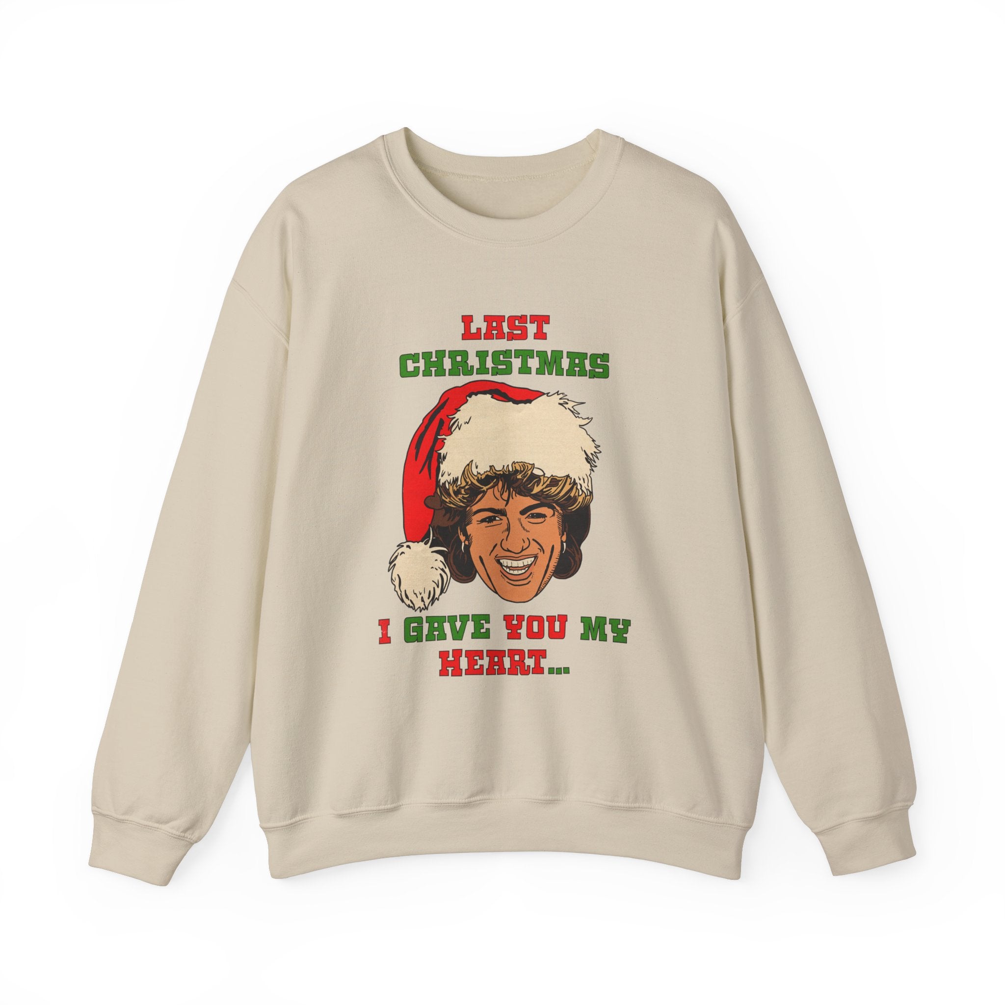 WHAM - George Michael - Last Christmas- Unisex Heavy Blend™ Crewneck Sweatshirt