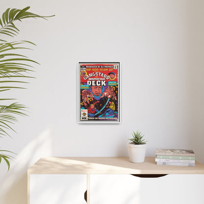 Gang Starr & Inspectah Deck - Above The Clouds - Gallery Canvas Wraps, Vertical Frame