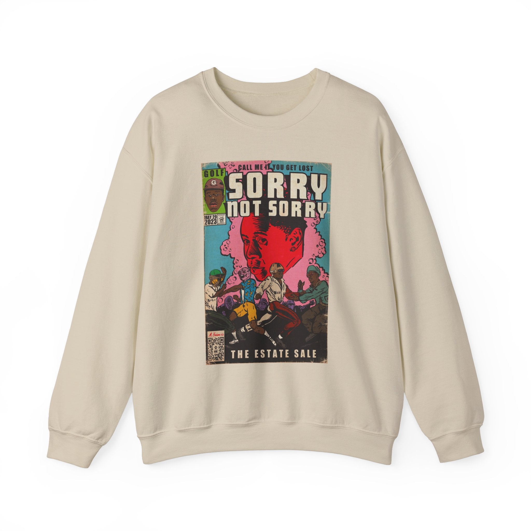 Tyler - Sorry Not Sorry - Unisex Heavy Blend™ Crewneck Sweatshirt