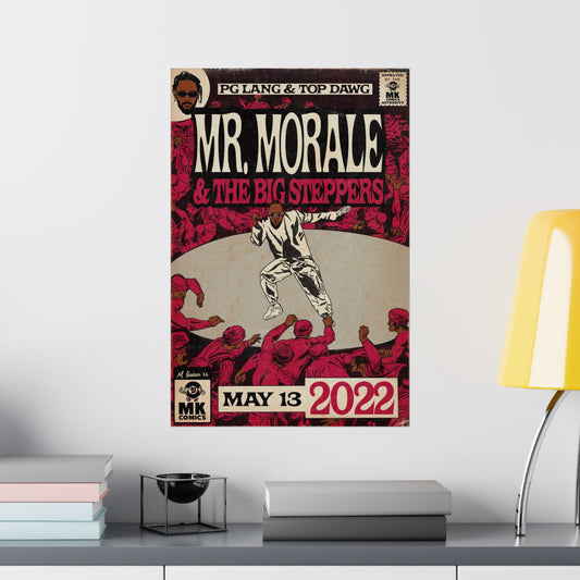 Mr.Morale & The Big Steppers- Vertical Matte Poster