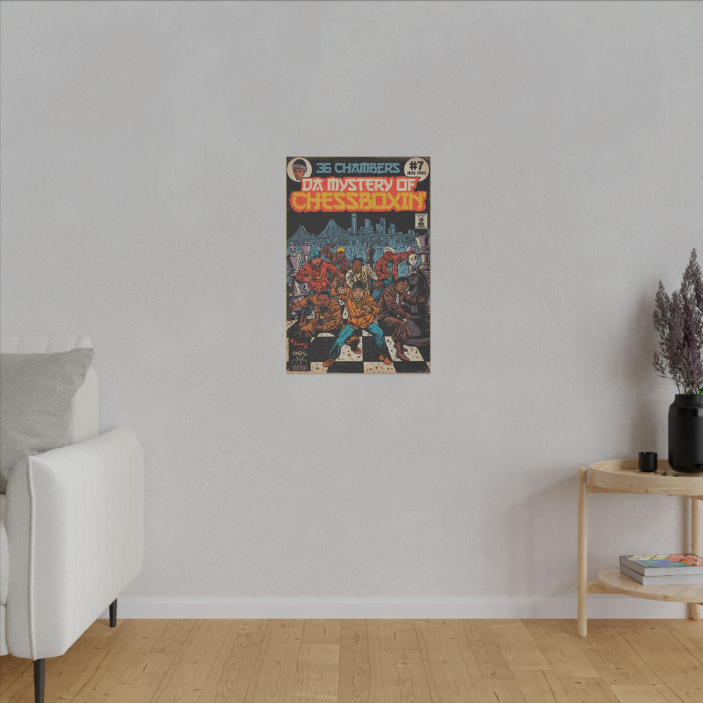 Da Mystery of Chessboxin - Matte Canvas, Stretched, 0.75" (Multi-Size)