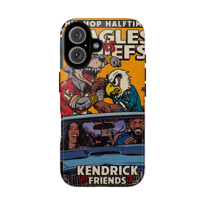 Kendrick & SZA - 2025 Halftime - Eagles vs Chiefs - Tough Phone Cases