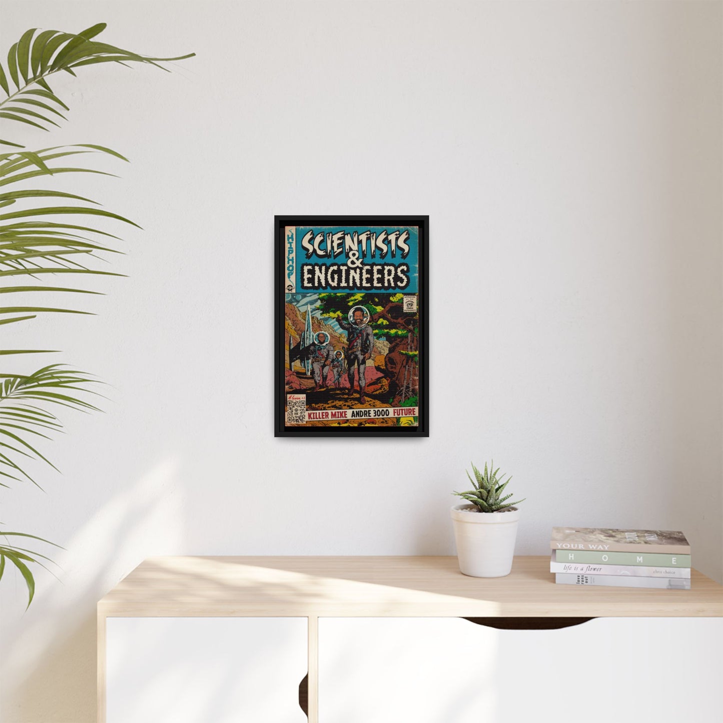 Killer Mike - Scientists & Engineers - Andre 3000 - Future - Gallery Canvas Wraps, Vertical Frame