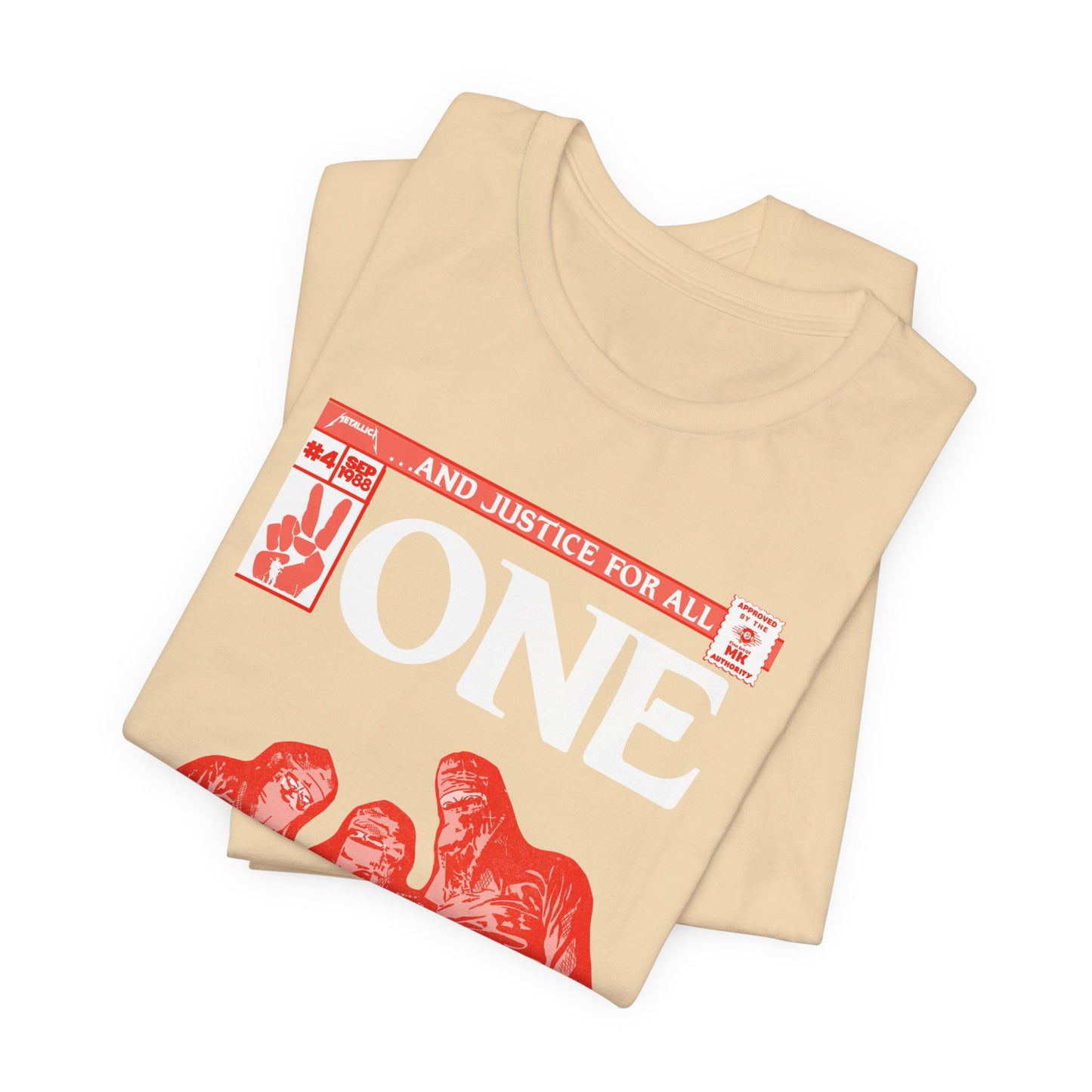 Metallica - One - RED VARIANT - Unisex Jersey Short Sleeve Tee
