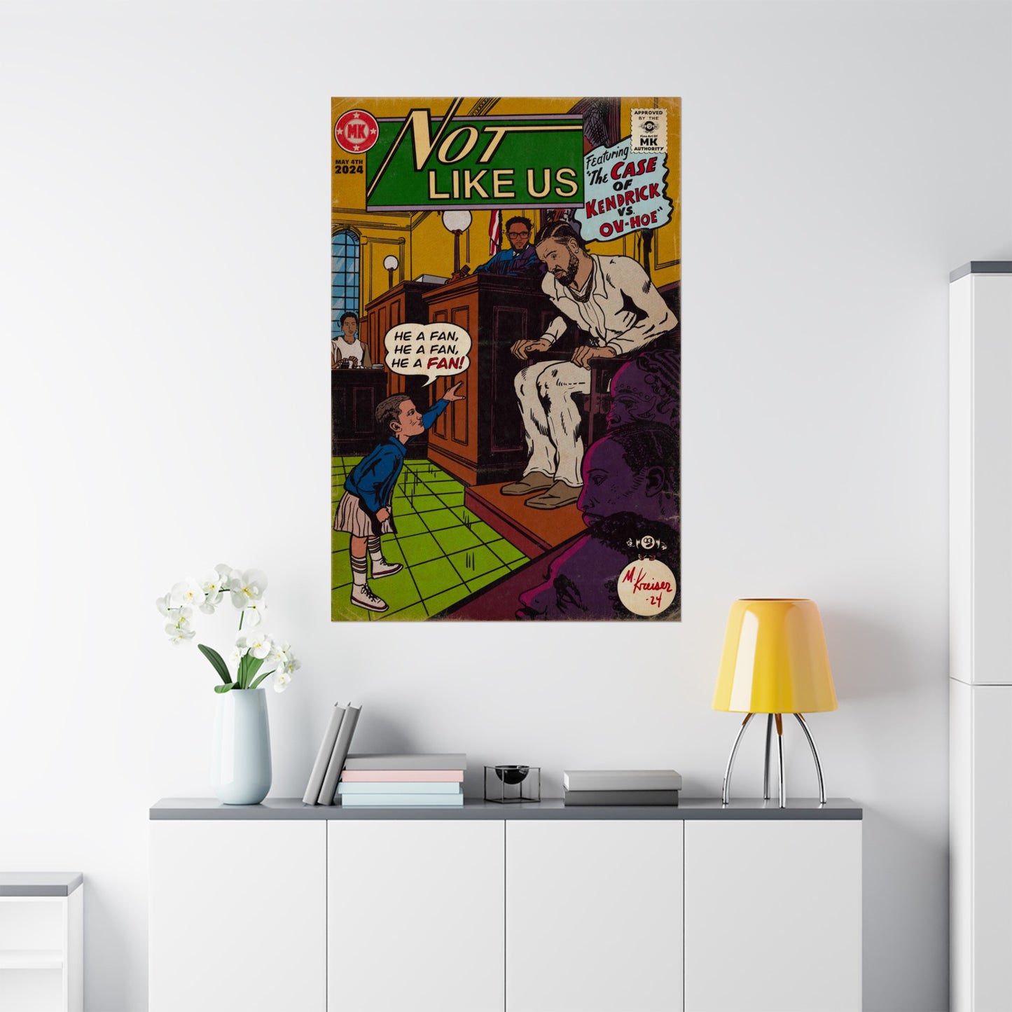 Kendrick Lamar - Not Like Us - Matte Vertical Posters