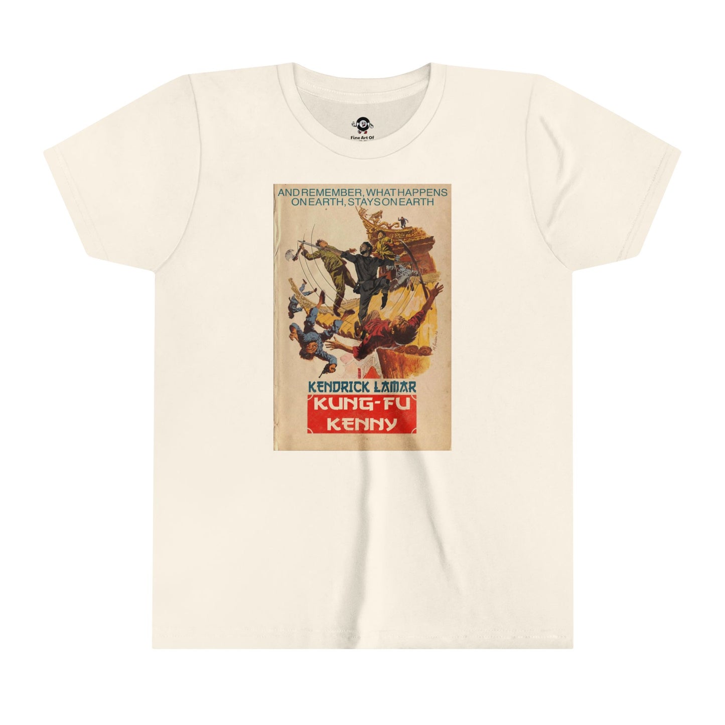 KIDS - Kendrick Lamar- Kung Fu Kenny - Youth Short Sleeve Tee