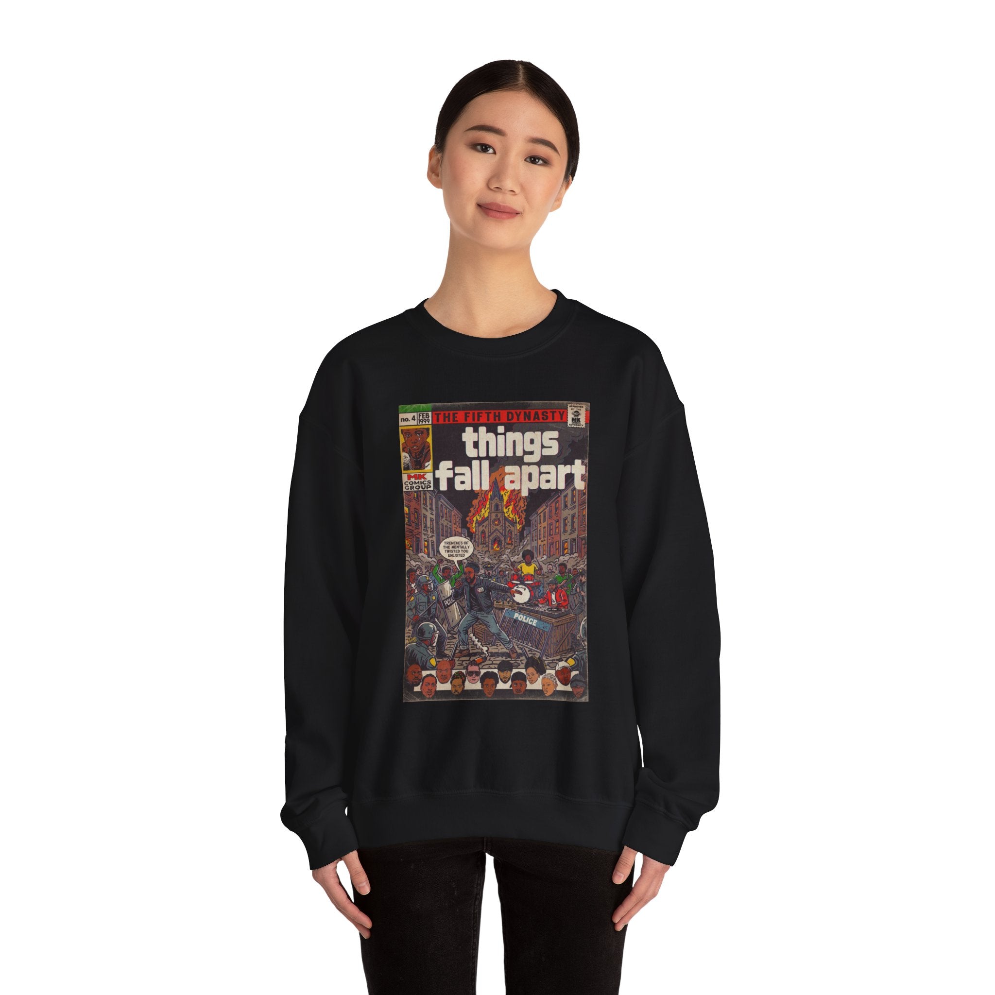 Things Fall Apart - Unisex Heavy Blend™ Crewneck Sweatshirt