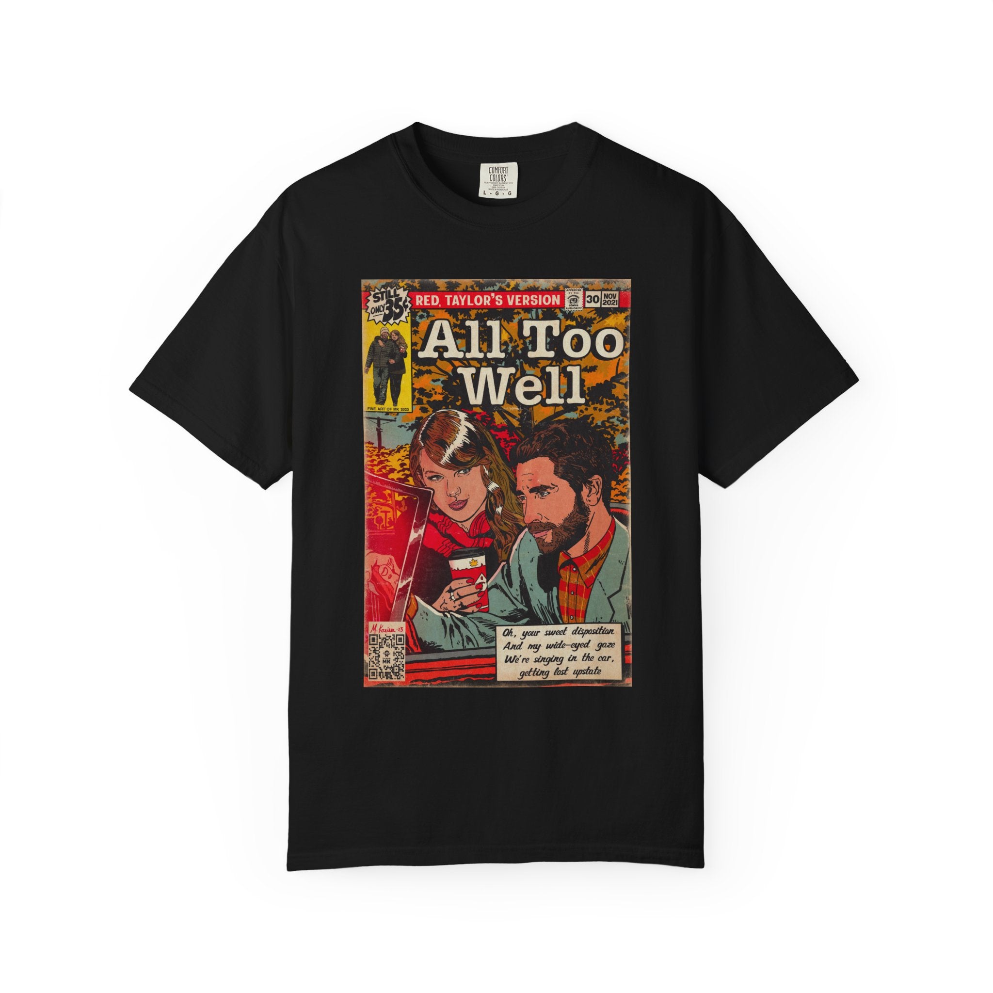 All Too Well - Unisex Comfort Colors T-shirt