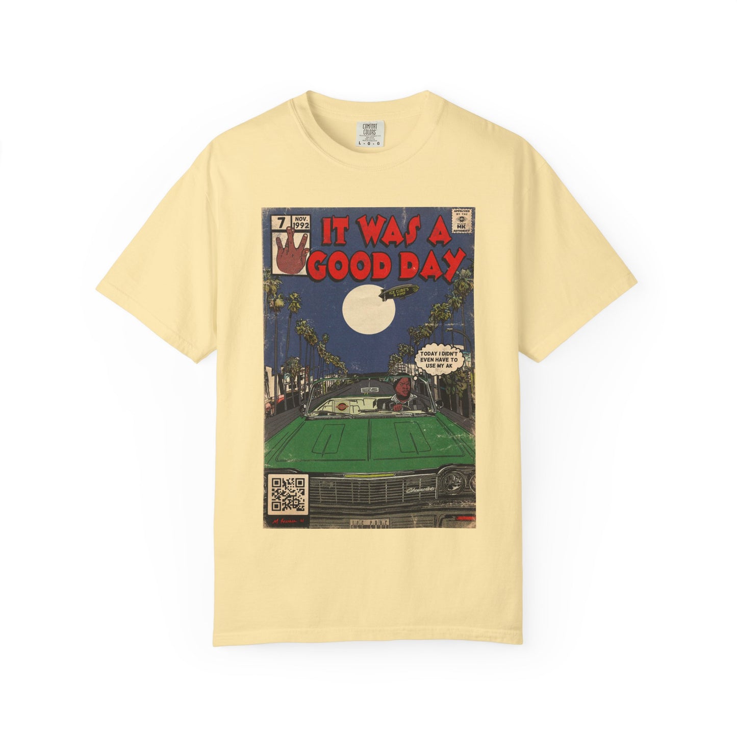 Ice Cube - It Was a Good Day - Unisex Comfort Colors T-shirt