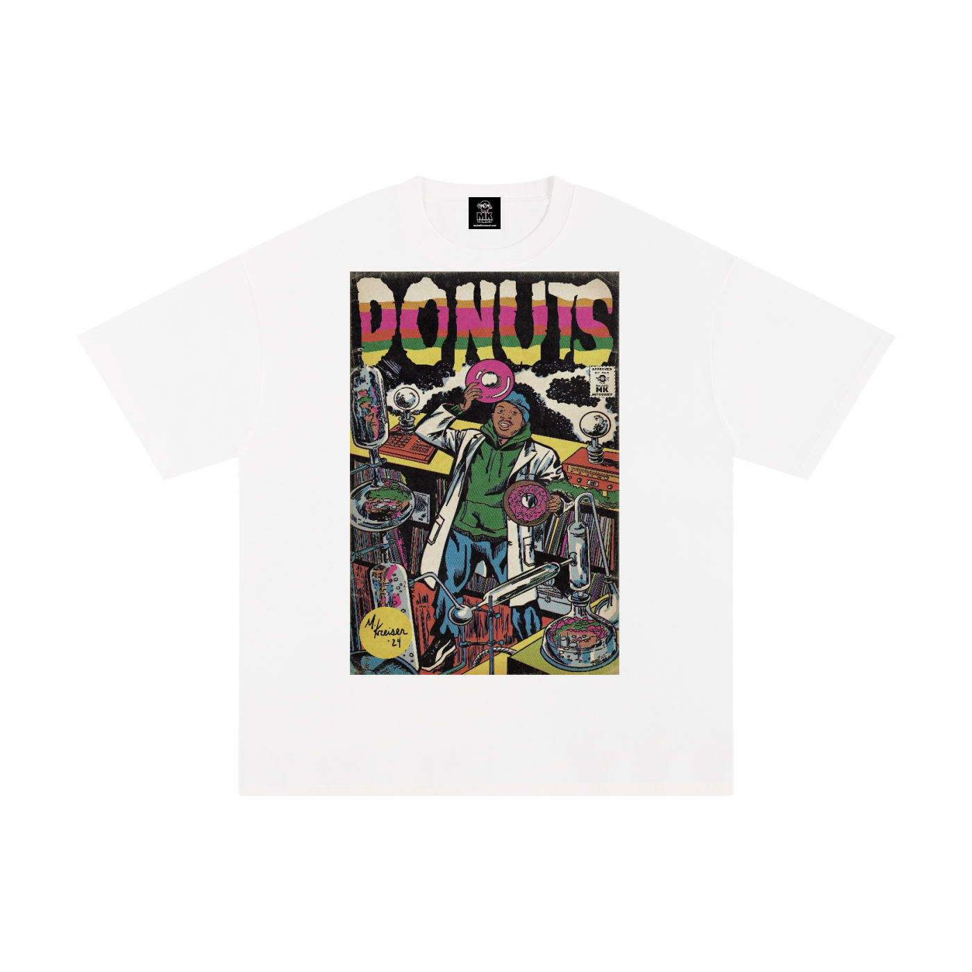 Donuts - Unisex Pure Cotton T-Shirt