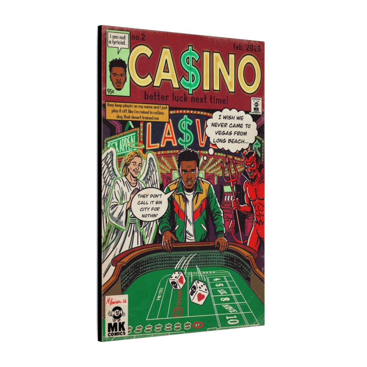 Casino - Matte Canvas, Stretched, 0.75" (Multi-Size)
