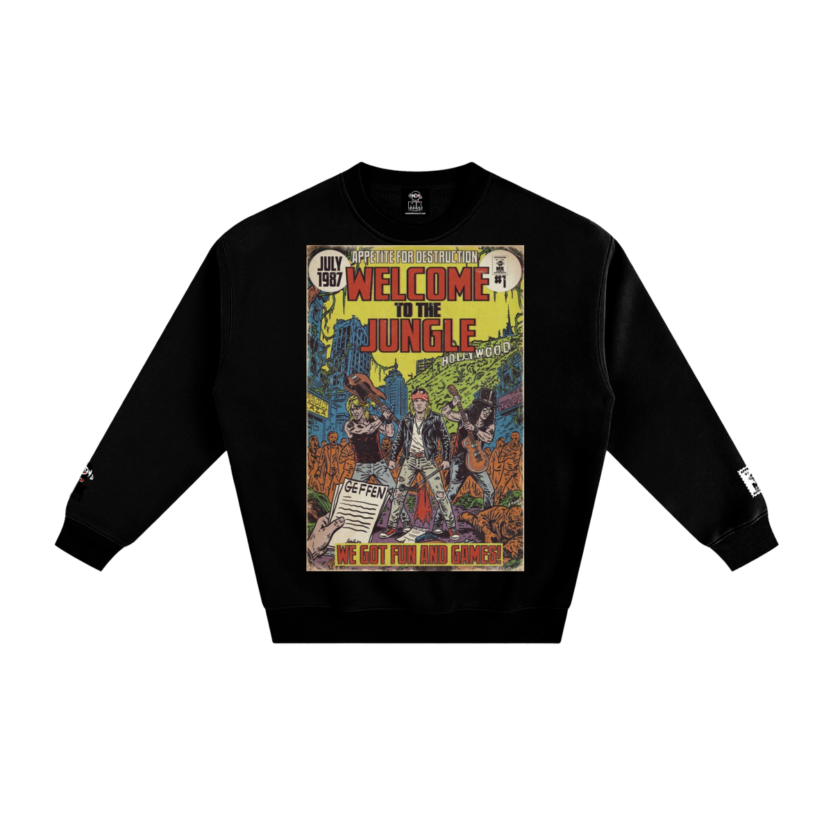 Welcome to the Jungle - Fleeced Sweatshirt