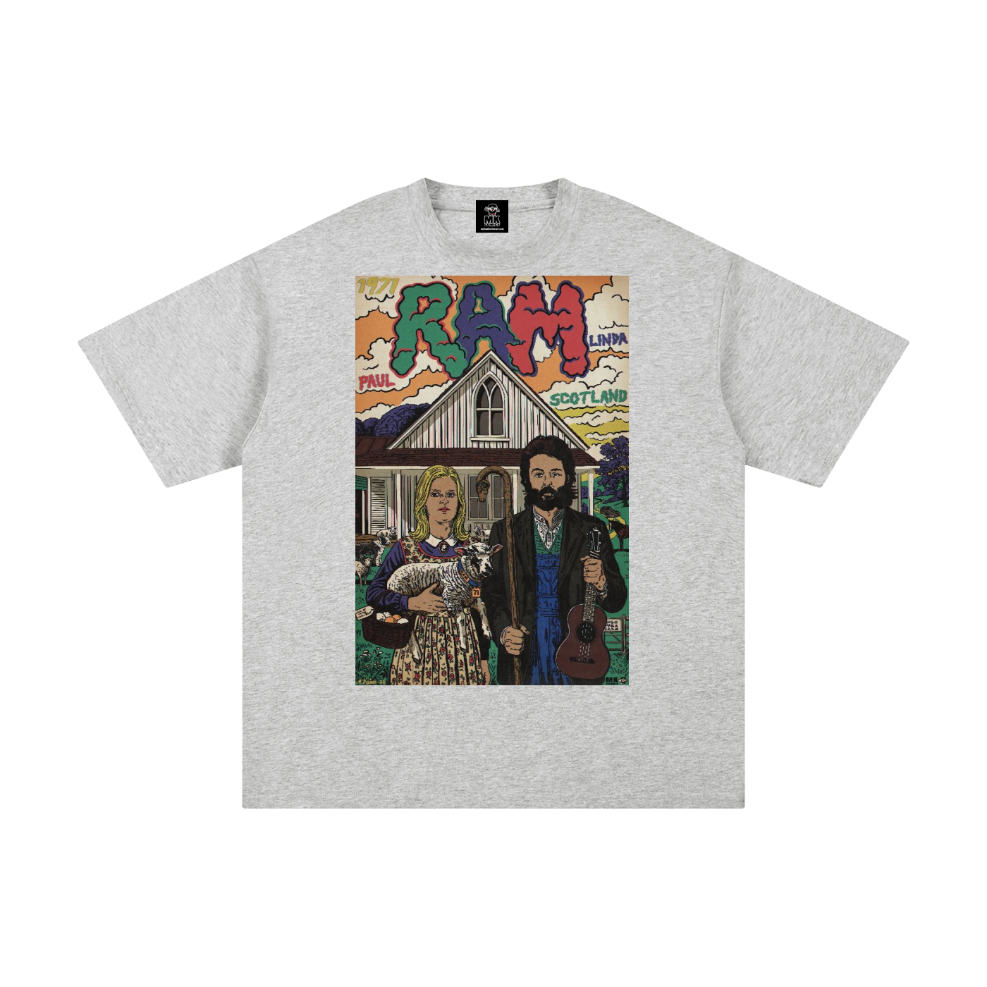 Ram - Unisex Pure Cotton T-Shirt