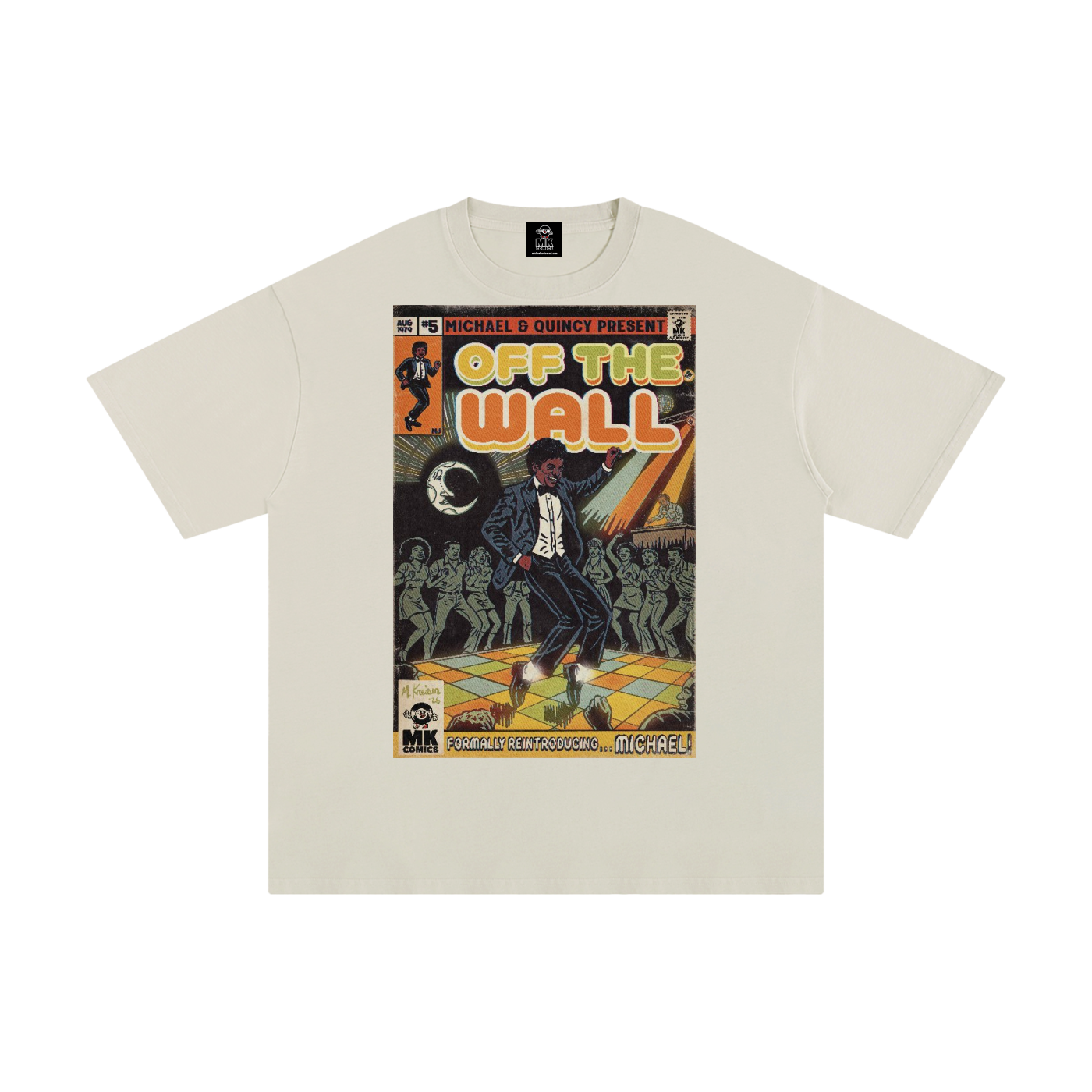 Off the Wall - Unisex Pure Cotton T-Shirt