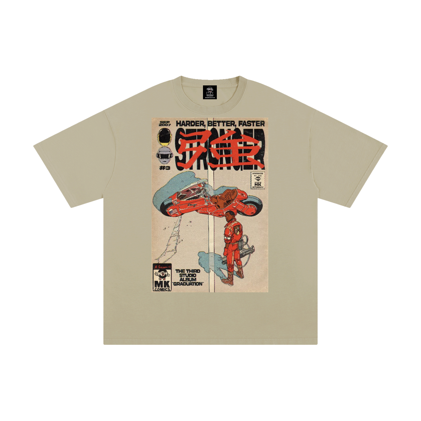 Stronger - MK Classics - Unisex Pure Cotton T-Shirt