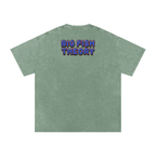 Big Fish Theory - Snow Washed Oversized Cotton T-Shirt