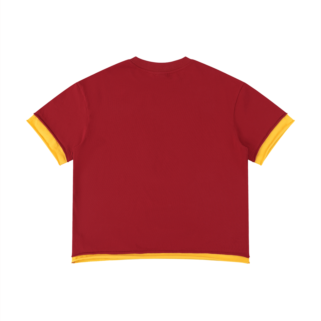 Bonita Applebum - Unisex Boxy Color Block T-Shirt