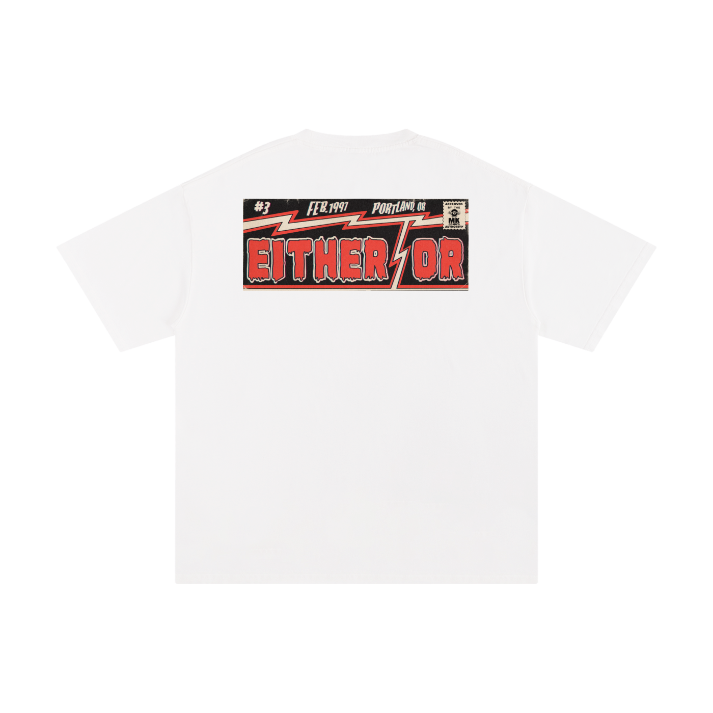 Either/Or - Unisex Pure Cotton T-Shirt
