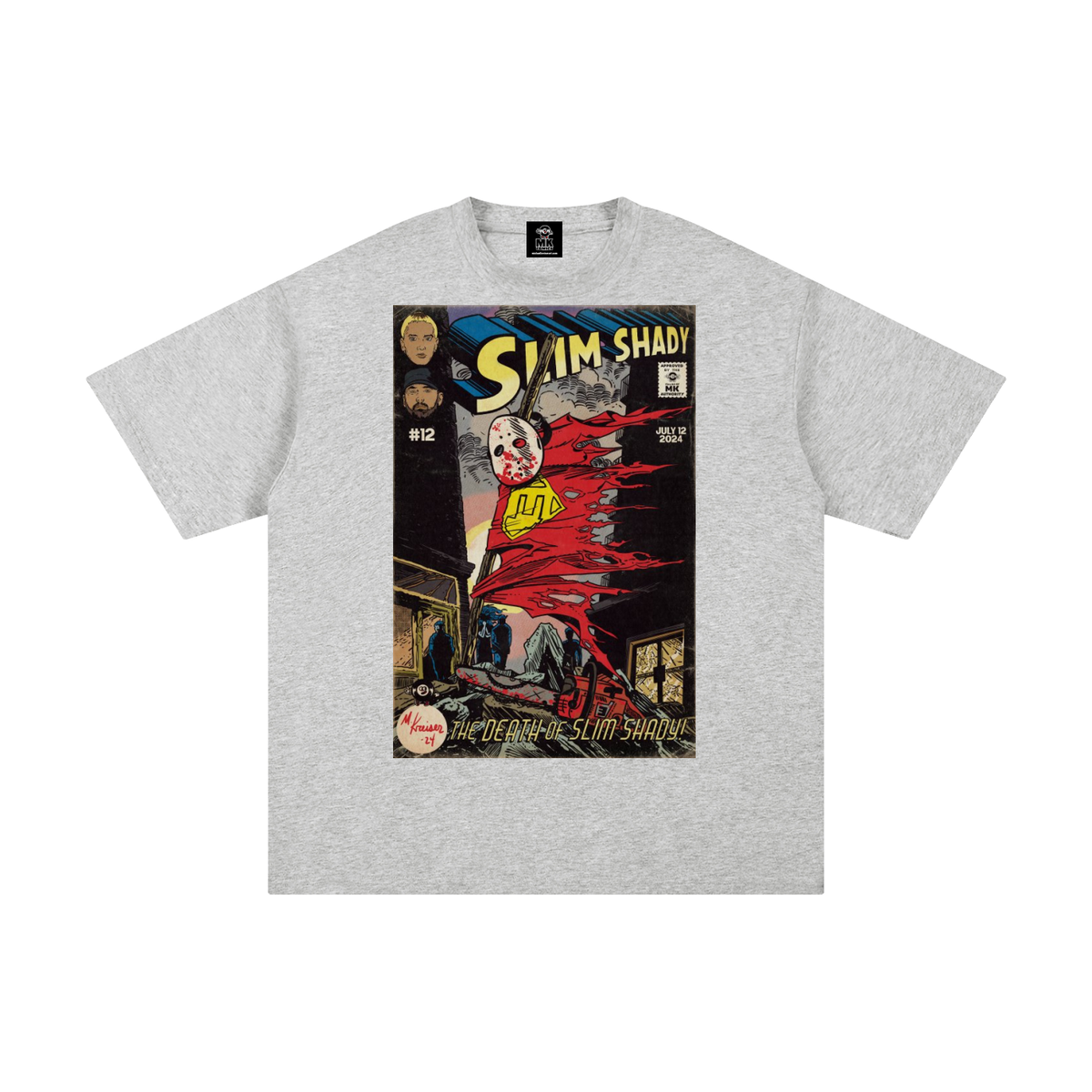 Death of Slim Shady - Unisex Pure Cotton T-Shirt