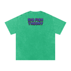 Big Fish Theory - Snow Washed Oversized Cotton T-Shirt